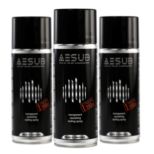 AESUB Transparent, 1 case (12 cans), vanishing, Scanning time approx. 1-2 h product photo