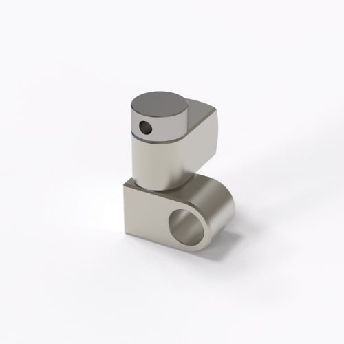 Offset rotating knuckle joint,  M3 XXT product photo Back View L