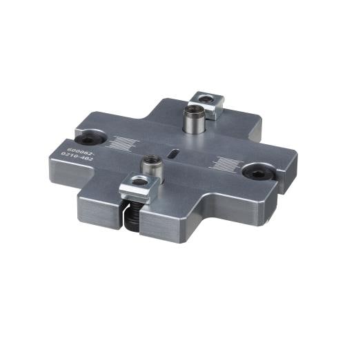 Adapter plate cross, 50 on 50 mm product photo Front View L