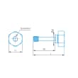 Screw, M5 for stylus disk product photo